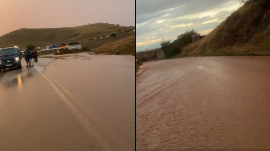 Έκανε ποτάμια τις στροφές της Συκεώνας ο @χρηστος Αγοραστός, εικόνες βιβλικής καταστροφής από τον ανίκανο περιφερειάρχη