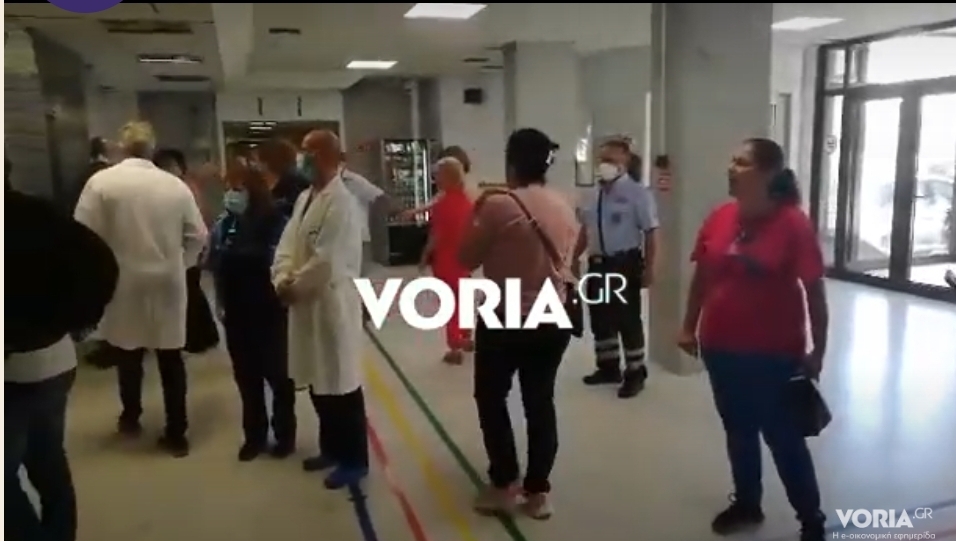Άγριο κράξιμο στην π@τσαβούρα Μίνα Γκάγκα στο Ιπποκράτειο Νοσοκομείο Θεσσαλονίκης από υγειονομικούς σε αναστολή (βίντεο)