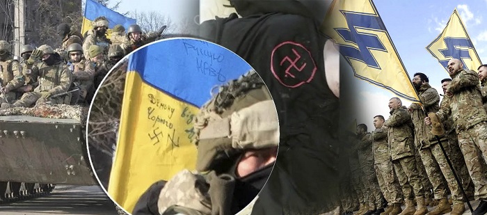 Για αυτούς δεν θα έχετε να φάτε και θα πεθάνετε από το κρύο: Ουκρανός στρατιώτης με διακριτικά των SS στη στολή του- Τα βλέπει αυτά ο γουρλομάτης