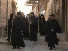 Κυριακή των Βαΐων: Βουβή η λιτανεία στα Ιεροσόλυμα – Έγινε χωρίς πλήθος πιστών εξαιτίας του πολέμου