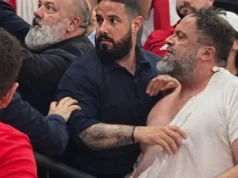 Η αρχή του τέλους για τον Μητσοτάκη – Ο Μαρινάκης επιτέθηκε στον Γρήγορη Δημητριάδη στο ΟΑΚΑ – «Θα σε γ@μήσω, περίμενε και θα τα πούμε καλά» φέρεται να είπε ο μεγαλομέτοχος του Ολυμπιακού