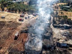 Ωραιόκαστρο: Αποπνικτική η ατμόσφαιρα για τρίτη ημέρα – Ανησυχία για το τοξικό νέφος