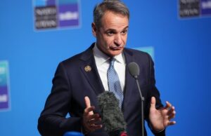 Μητσοτάκης από ΝΑΤΟ για F35 στην Τουρκία: «Αντιμετωπίζουμε διαρκή απειλή πολέμου»