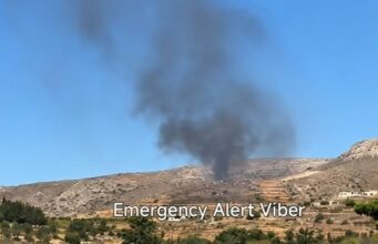 Φωτιά τώρα στην Πάρο: Μήνυμα από το 112 για Άγιο Χαράλαμπο, Μπούγαδο και Ανερατζιά