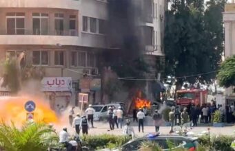 Εκρήξεις στη Δαμασκό δίπλα από το ξενοδοχείο που μένει ο Μακρόν