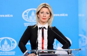 Ζαχάροβα: «Οποιαδήποτε δυτική στρατιωτική δύναμη στην Ουκρανία θα αντιμετωπιστεί ως εχθρός»