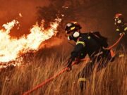 Φωτιά στα Μέγαρα: Οι φλόγες έφτασαν στα σπίτια – Πολίτες σε απόγνωση προσπαθούν να σώσουν τις περιουσίες τους