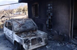 Πόρτο Γερμενό: Στάχτη σπίτια και περιουσίες – Καταστροφικό το πέρασμα της φωτιάς