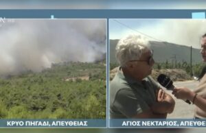 Πύρινη λαίλαπα στο Πόρτο Γερμενό: «Κάηκε το σπίτι μου, δεν έχω πού να μείνω»-Κραυγή απόγνωσης